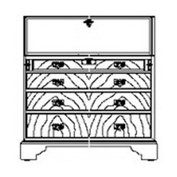 Crotch Magohany Bureau
