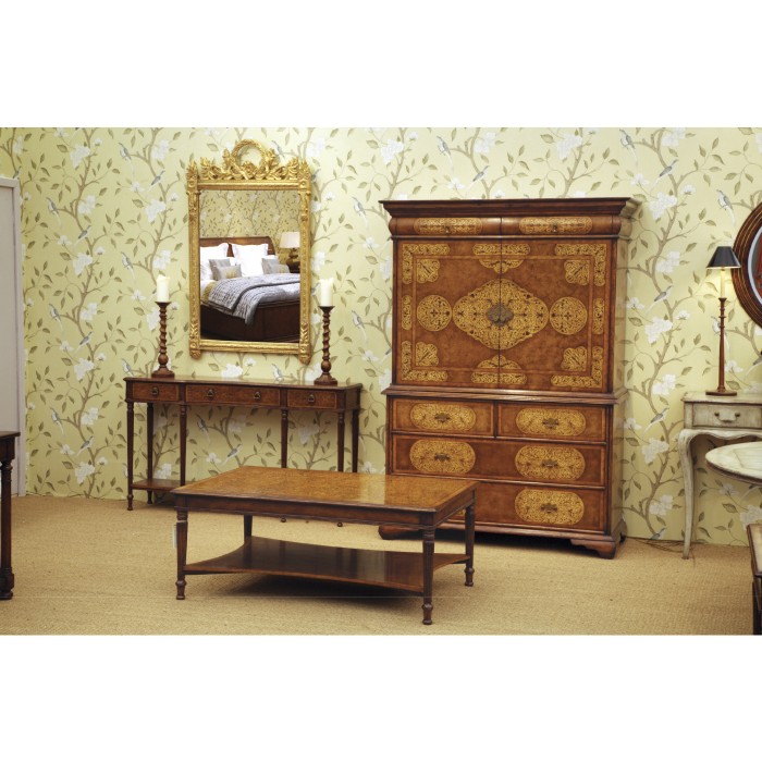 Walnut & Seaweed TV Cabinet
