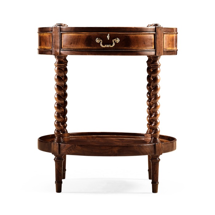 Regency Mahogany Round Side Table