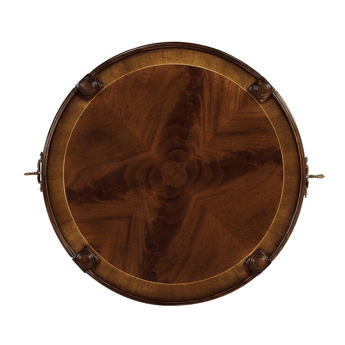 Regency Mahogany Round Side Table