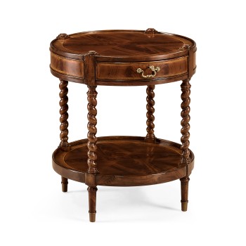 Regency Mahogany Round Side Table