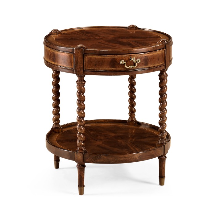 Regency Mahogany Round Side Table