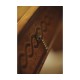 Rope twist writing table