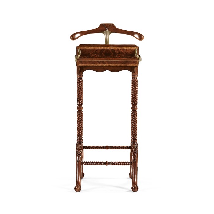 Mahogany Valet Stand with Stud Box