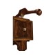 Mahogany Valet Stand with Stud Box