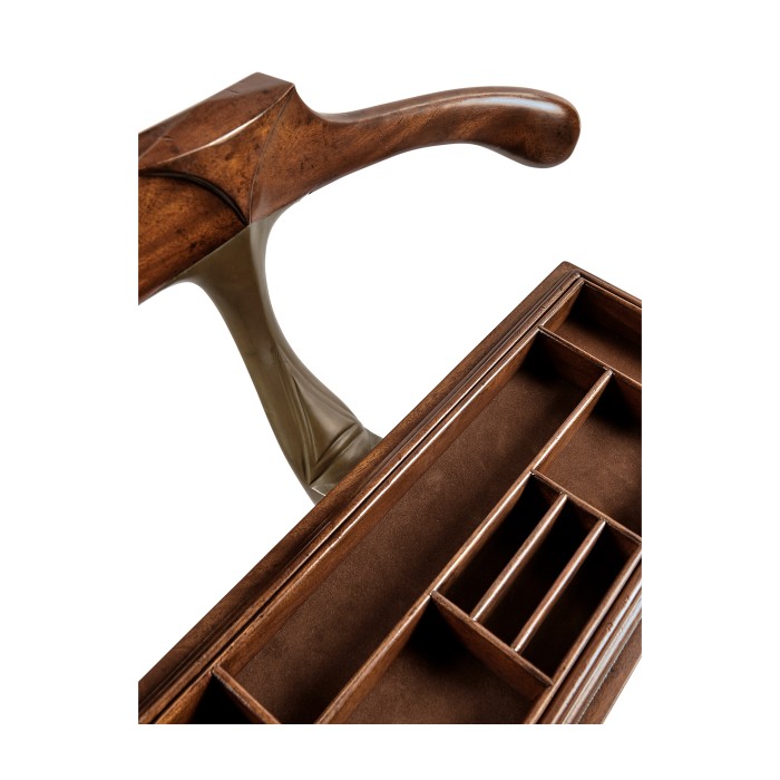 Mahogany Valet Stand with Stud Box