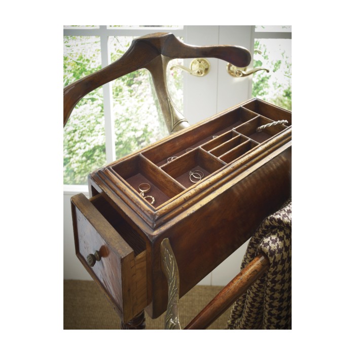 Mahogany Valet Stand with Stud Box