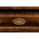 Serpentine Mahogany Console Table