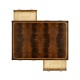 Rectangular Regency Style Mahogany Coffee Table