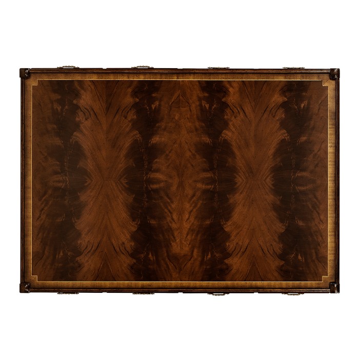 Rectangular Regency Style Mahogany Coffee Table