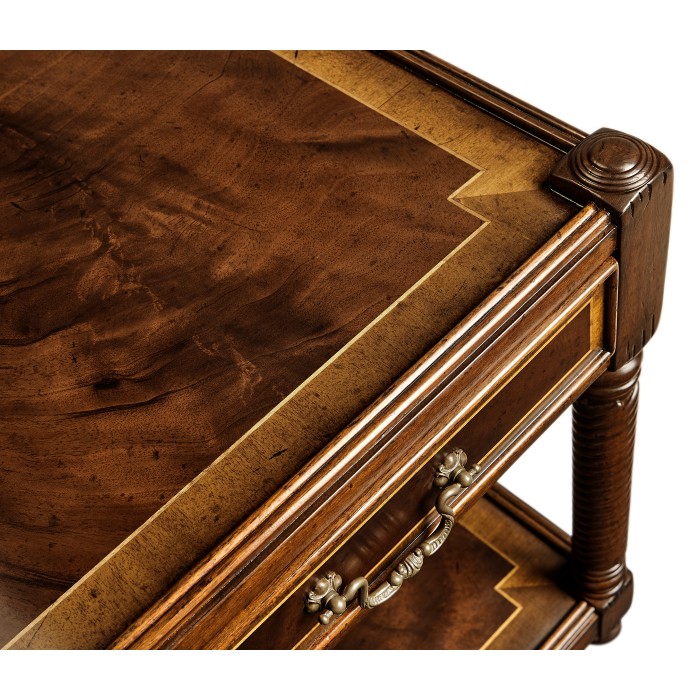 Rectangular Regency Style Mahogany Coffee Table