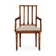 Dining chair with column back (Arm)