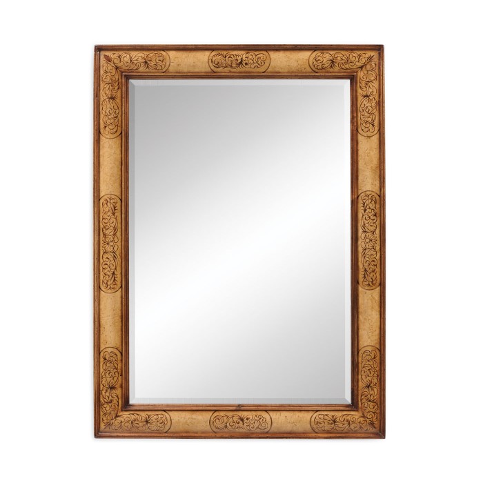 Rectangular seaweed mirror