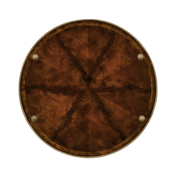 Brass Mounted Serving Table