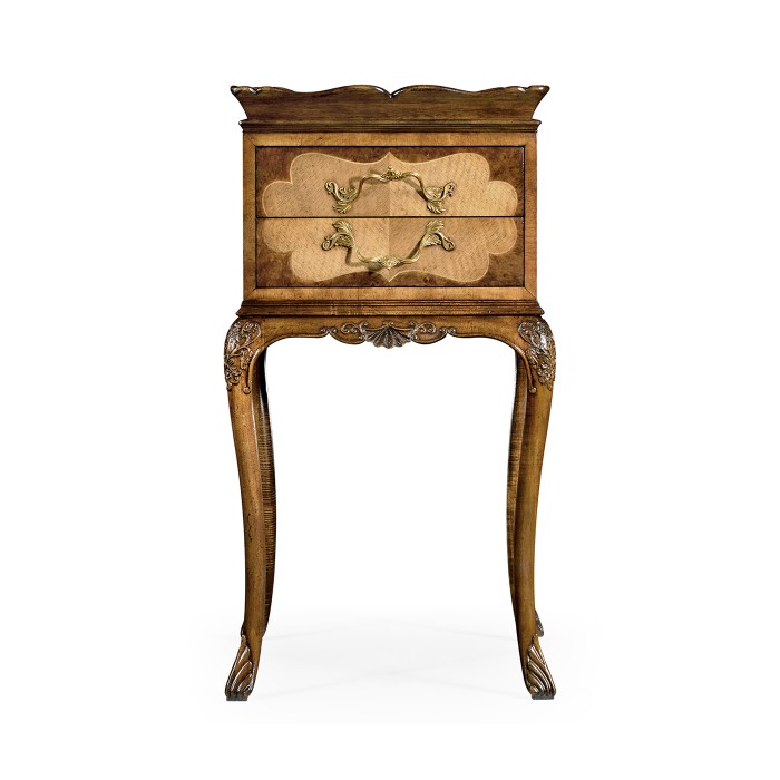 Satinwood Tray Lamp Table