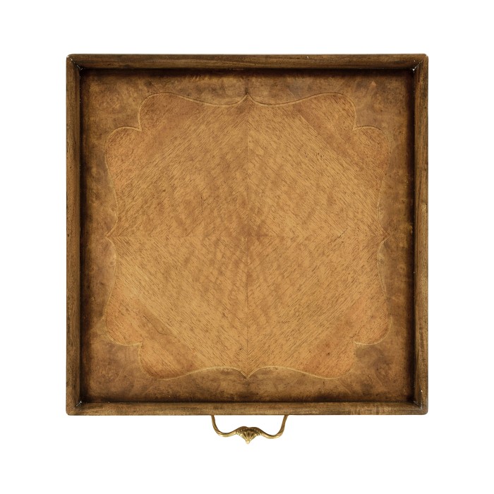 Satinwood Tray Lamp Table