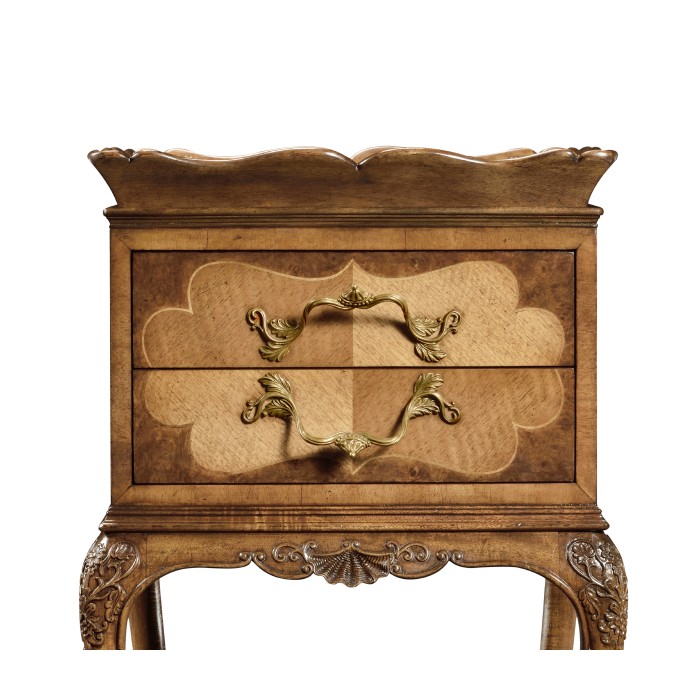 Satinwood Tray Lamp Table