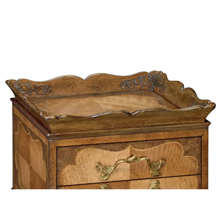 Satinwood Tray Lamp Table