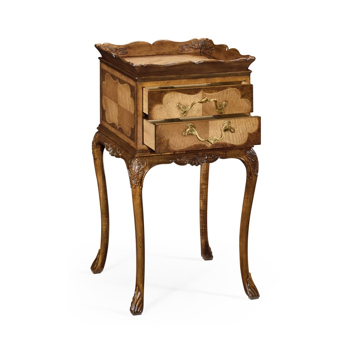 Satinwood Tray Lamp Table