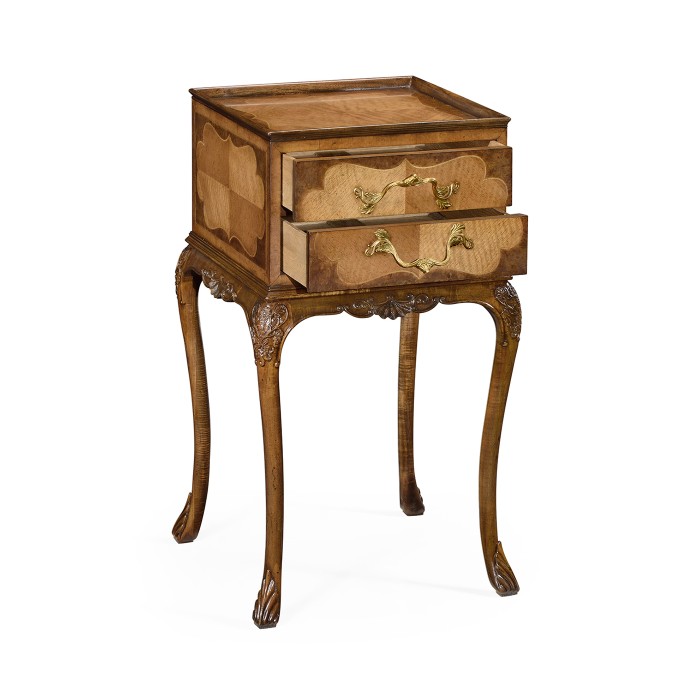Satinwood Tray Lamp Table