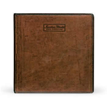 3 ring leather binder (Letter)