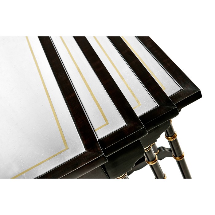 Black Painted Nesting Tables