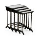Black Painted Nesting Tables