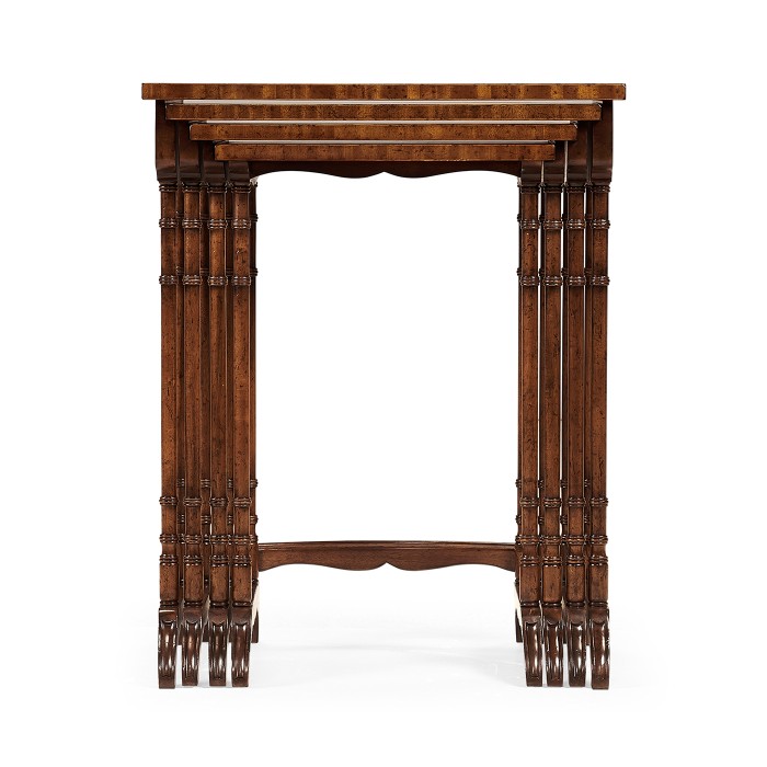 Regency Mahogany Nesting Tables