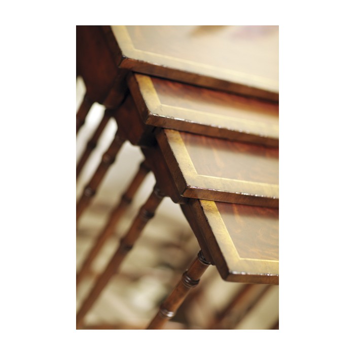 Regency Mahogany Nesting Tables