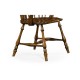 Windsor Walnut Arm Chair