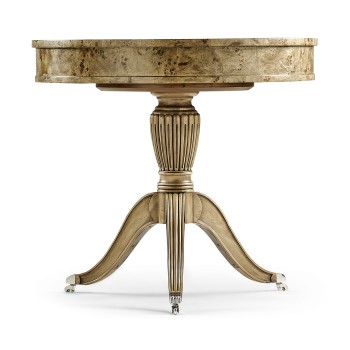 Fulgurite Drum Table