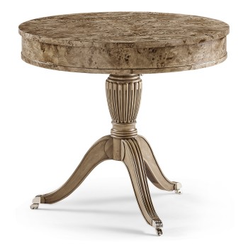 Fulgurite Drum Table