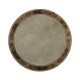 Bleached Mahogany Drum Table