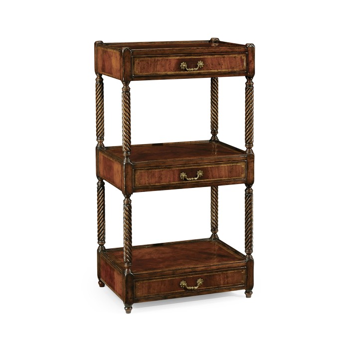 Mahogany Étagère