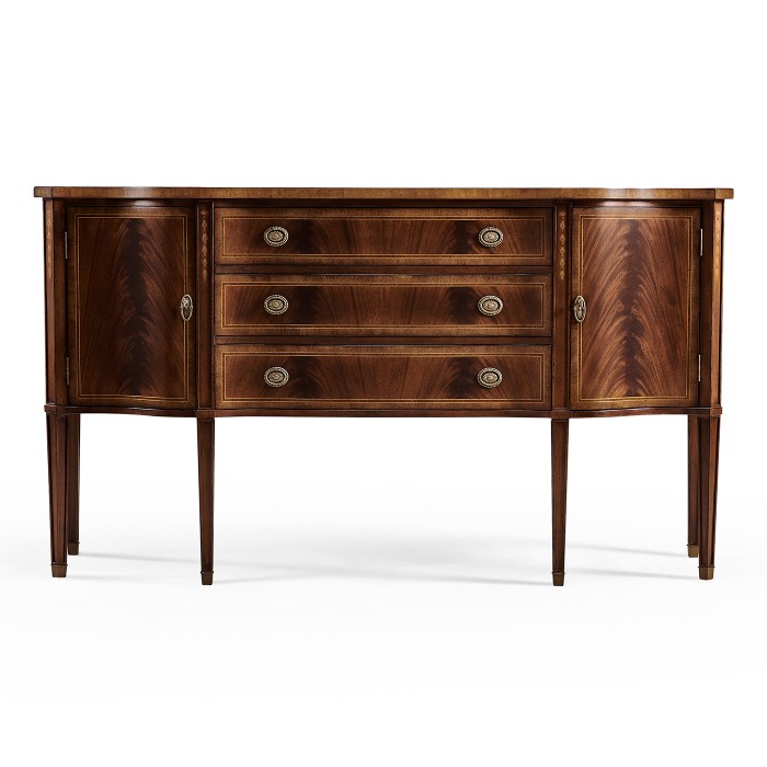 Buckingham Mahogany Breakfront Sideboard