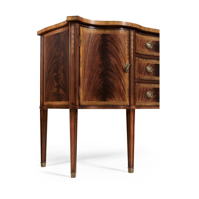 Buckingham Mahogany Breakfront Sideboard