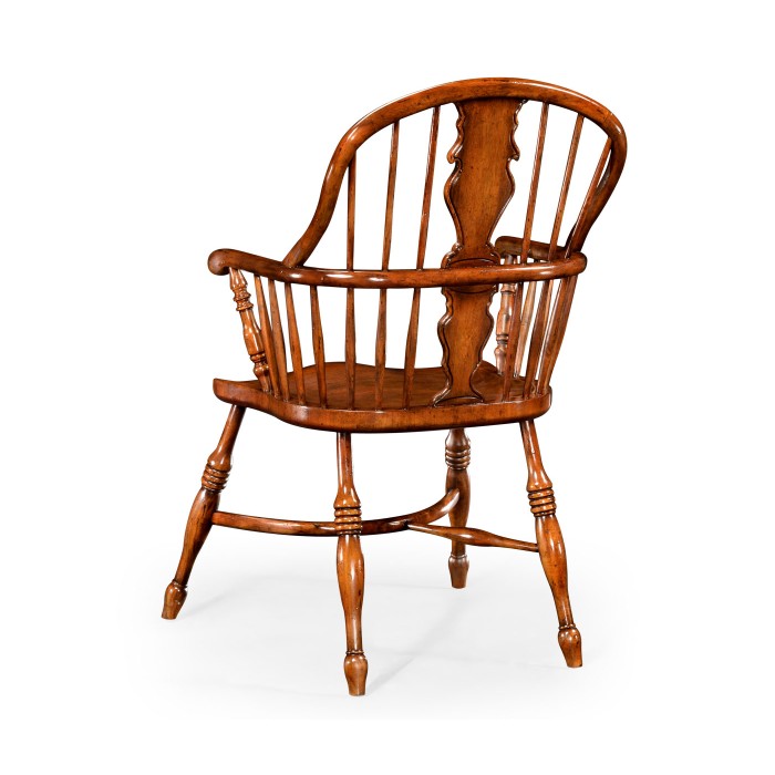 Windsor chair with splat back (Arm)