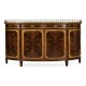 Large Mahogany Demilune Sideboard