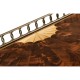Large Mahogany Demilune Sideboard