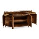 Large Mahogany Demilune Sideboard