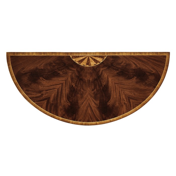 Mahogany Demilune Chest of Drawers