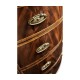 Mahogany Demilune Chest of Drawers