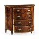 Mahogany Demilune Chest of Drawers