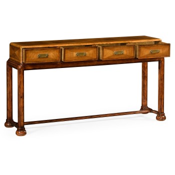Satinwood console
