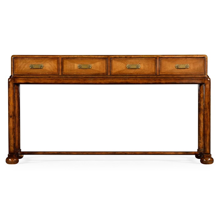 Satinwood console