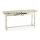 Small Whitewash Driftwood  Hunt Table