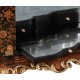 Black Chinoiserie Drinks Cabinet