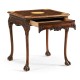 Mahogany Cabriole Leg Side Table