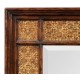 Rectangular leather mirror (Plain)