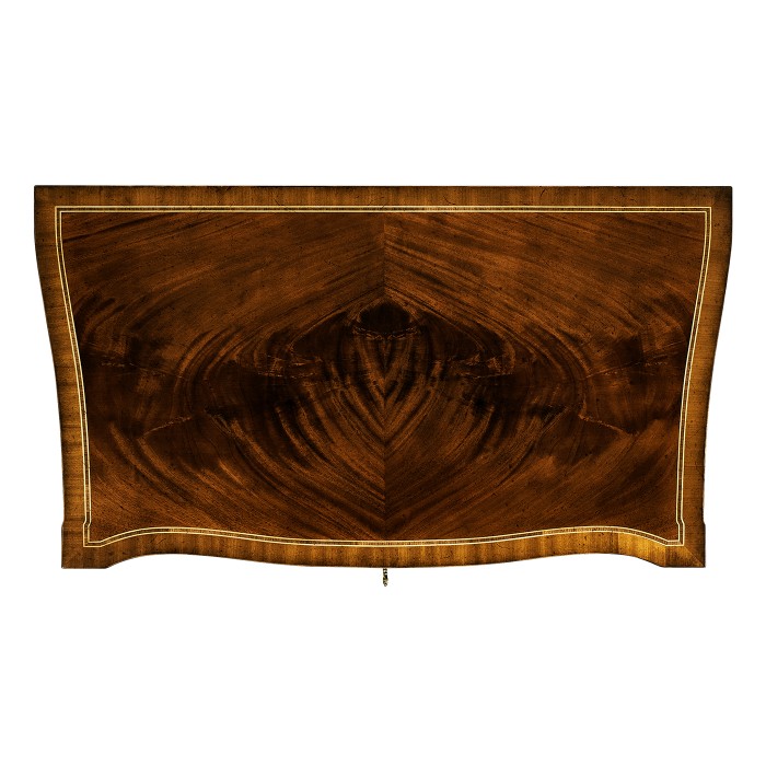 Mahogany Chest of Drawers with Raised Base